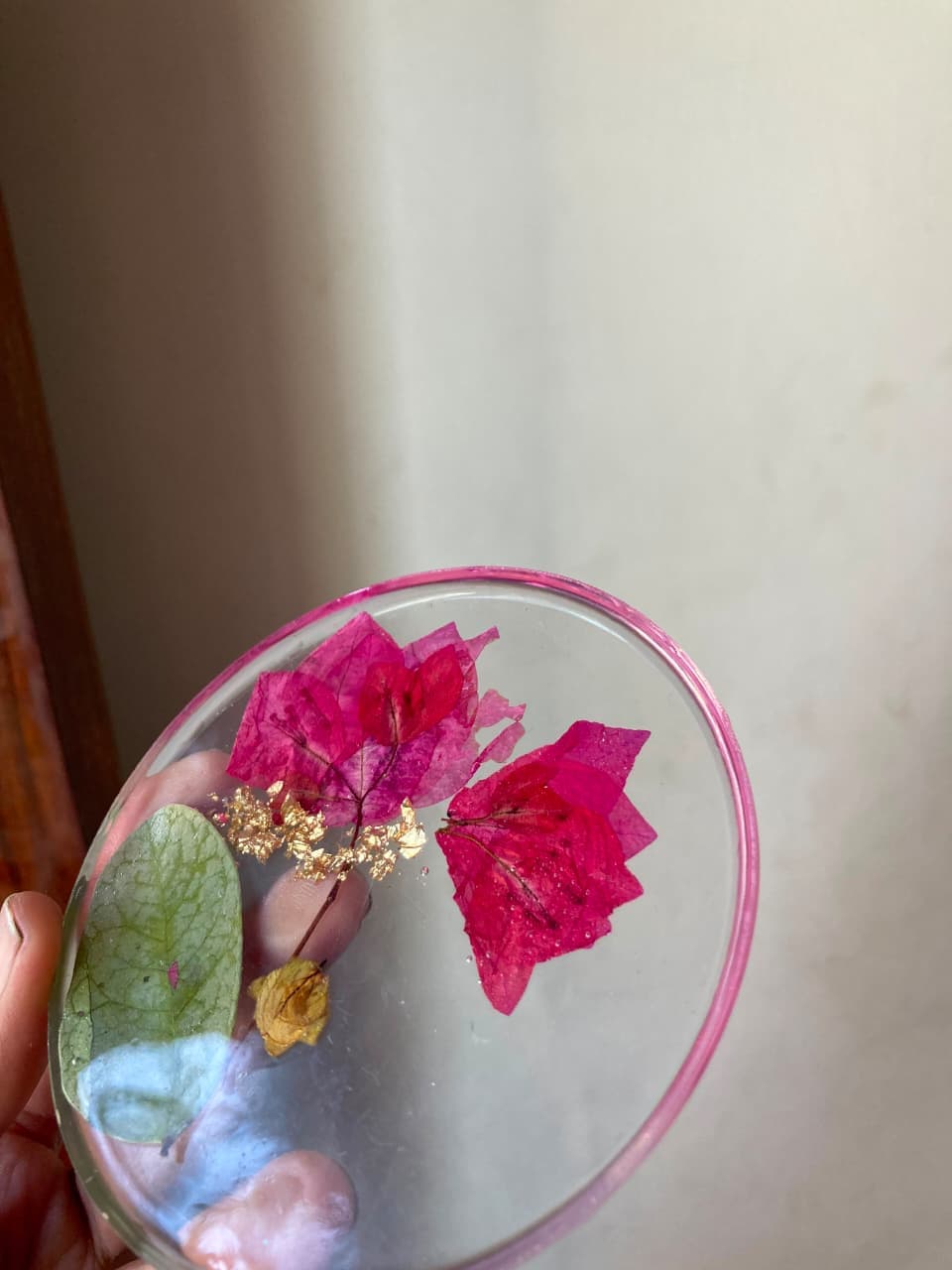 Botanical Resin Coaster Set (Set of 4) view 5