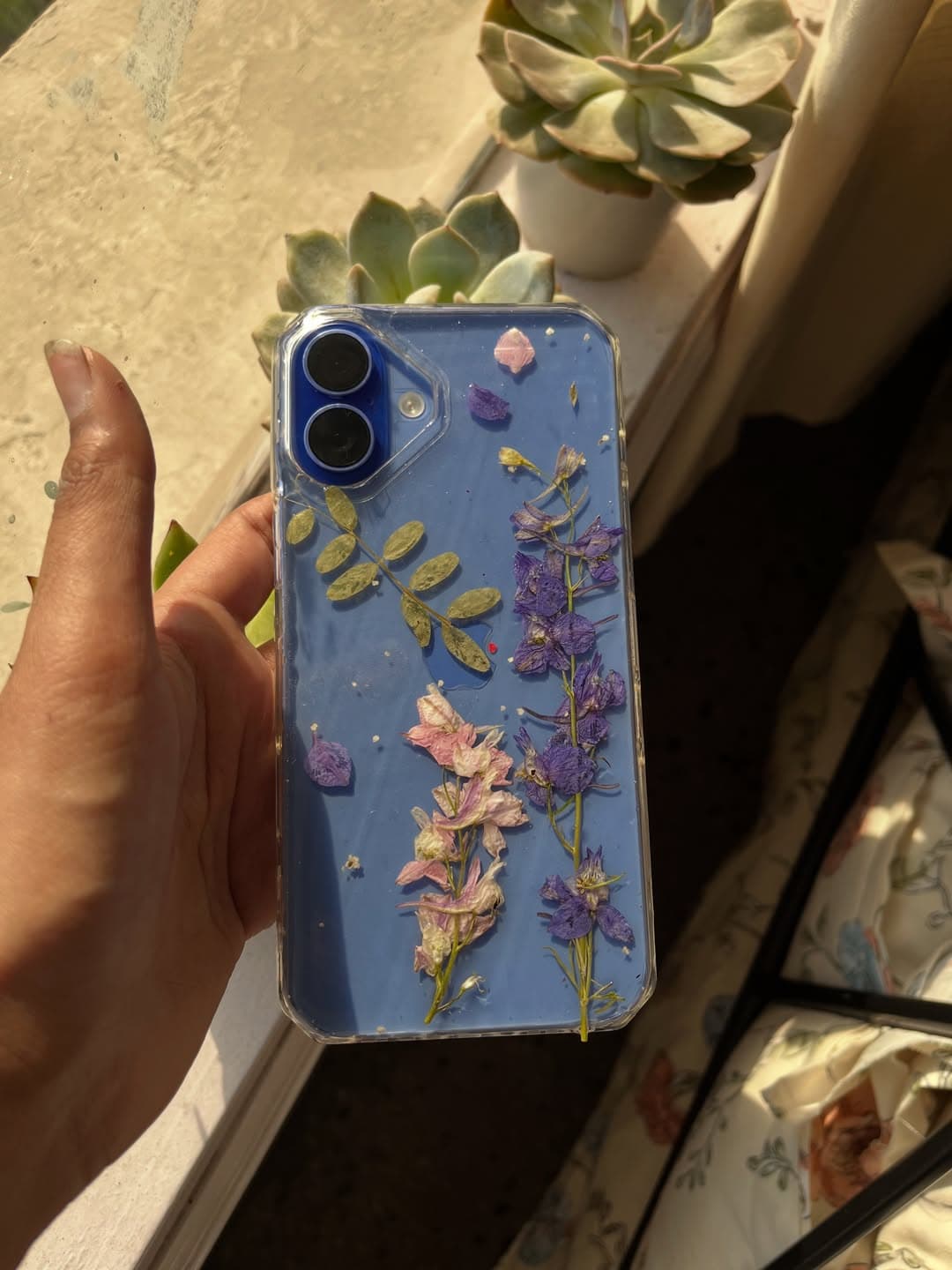 Real Dried Flower Phone Case view 2