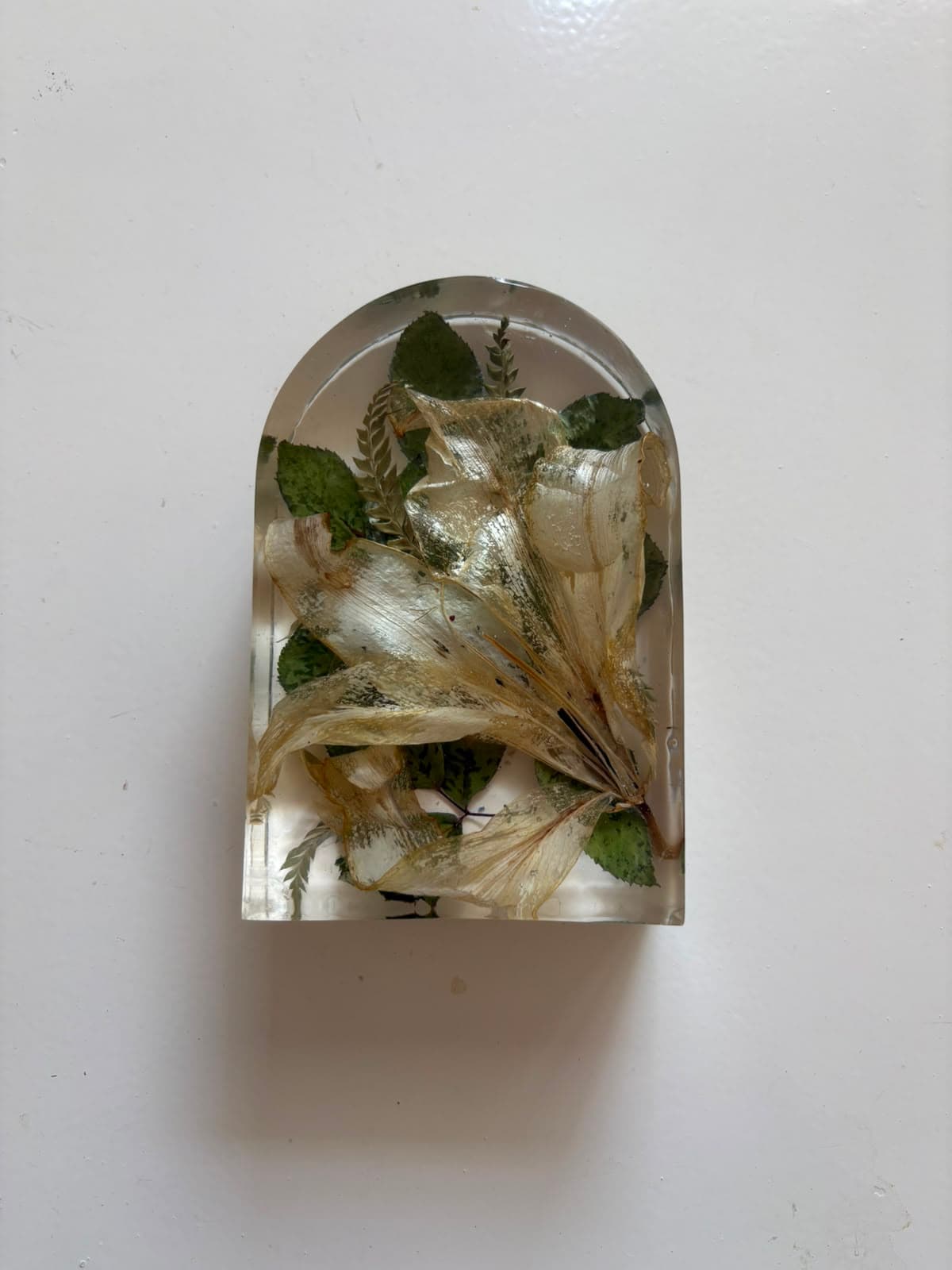 Botanical Resin Block Keepsake view 2