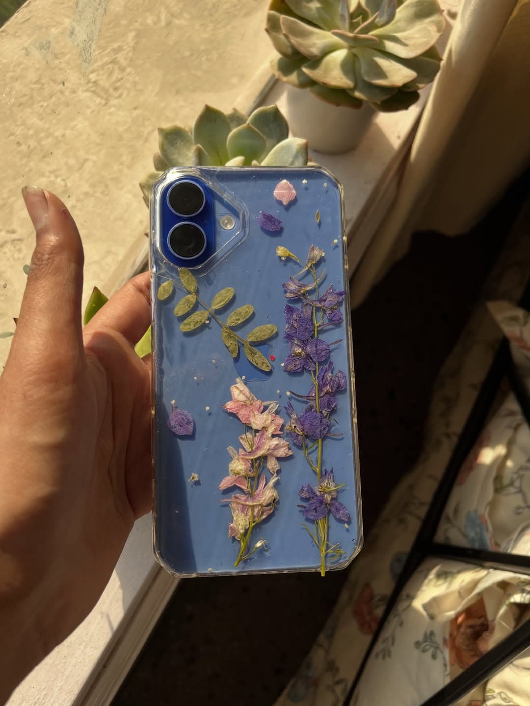 Real Dried Flower Phone Case